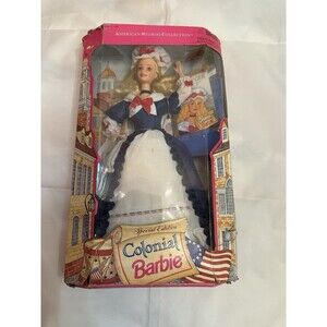 Barbie Special Edition Colonial Barbie Doll 12578 Mattel 1994 New Sealed